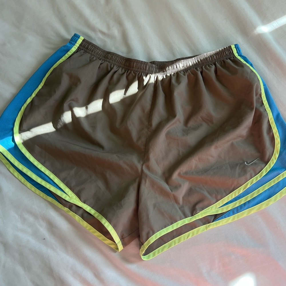 Nike Dri Fit woman Shorts ! Grey , Blue and Green